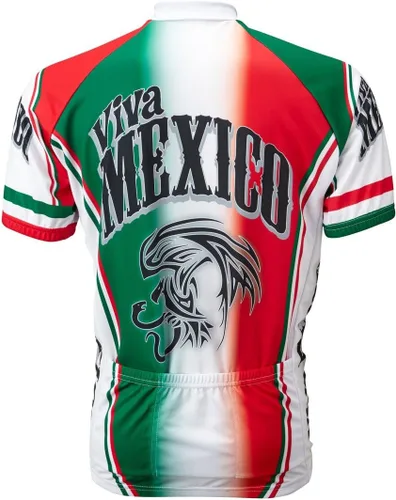 Vista 2 de Viva Mexico - Camiseta de ciclismo para hombre