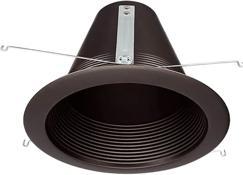 Vista 8 de TORCHSTAR Paquete de 6 luces empotrables de 6 pulgadas con bridas Negro