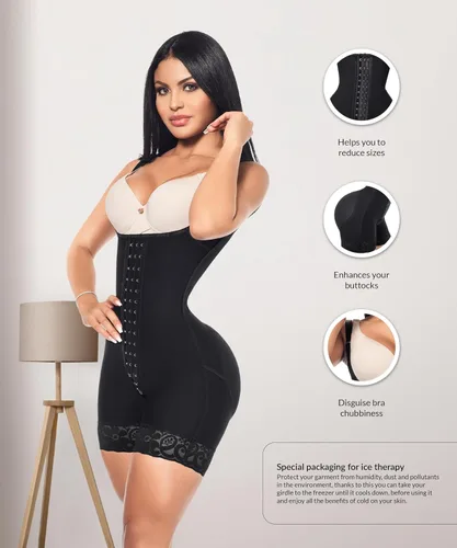 Vista 3 de Forma Tu Cuerpo, Body Shaper for Women, Colombian Faja, Post Surgery & Liposuction, Stage 2 Faja Tummy, Hourglass Shapewear