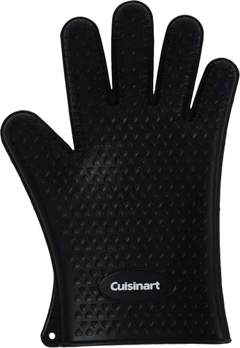 Vista 3 de Cuisinart CGM-520 Guantes de silicona resistentes al calor, color negro (paquete de 2)