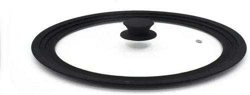 Vista 6 de Paquete de 2 pomos universales para tapa de olla, silicona anticalor de 2.2 pulgadas, repuesto de base de utensilios de cocina, mango circular