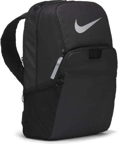 Vista 3 de Nike Brasilia Mochila de entrenamiento gráfica invernal negra (L, 24 L), Negro, L, Brasilia - Mochila de entrenamiento gráfica para invierno