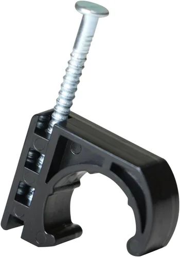 Vista 7 de XFITTING - Abrazadera J de 1/2 pulgada con clavo para Pex, cobre, CPVC, tubo de talón, paquete de 50