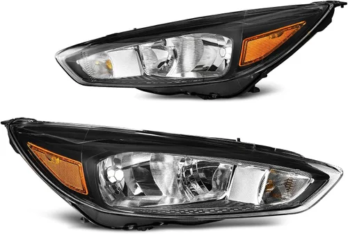 Vista 7 de DWVO Conjunto de faros delanteros compatible con Ford Explorer 06-10 2006-2010 2006-2010, par de repuesto para el lado del conductor y del pasajero