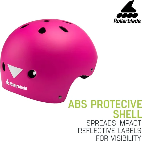 Vista 7 de Rollerblade Casco RB JR para niños, color rosa