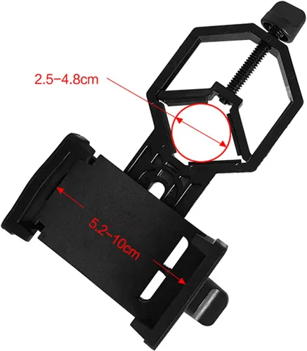 Vista 10 de SVBONY Soporte de adaptador universal para teléfono celular Montura de teléfono telescópico para binocular Monocular Soporte de alcance telescópico