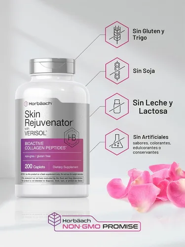 Vista 5 de Rejuvenecedor de piel Horbäach con Verisol Péptidos de colágeno bioactivos
