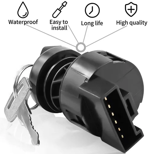 Vista 5 de Interruptor de llave de encendido para Polaris Scrambler 500 4x4 2004-2009 850 2015-2016 Euro 2015-2016