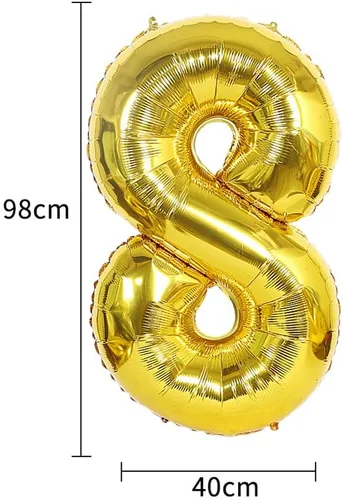 Vista 5 de Decoración de cumpleaños número 48, globos de látex de papel de aluminio, suministros para fiestas de cumpleaños de 48 años, globos de helio, globos