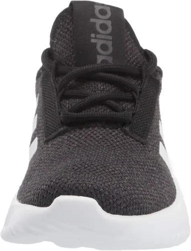 Vista 2 de adidas Kaptir 2.0 - Tenis de correr unisex para niños, Azul Rush-silver Metallic-flash Orange