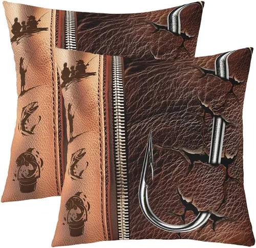 Vista 39 de Erosebridal American Flag Cushion Cases 16x16 Inch Set of 2 Army Green Camo Throw Pillow Covers Bear Claw Hunting Theme Pillow Covers Camoflage