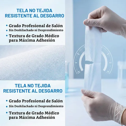 Vista 2 de Huini, Rollo de 100 yardas de papel para depilación con cera