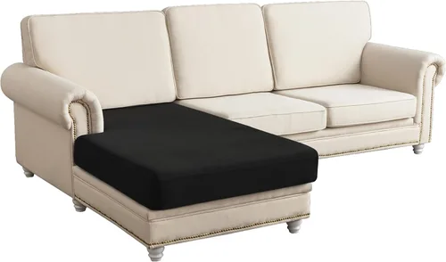 Vista 78 de Funda para Sofá de Terciopelo Elástico Funda de Cojín de Sofá 1 Pieza - Funda Elástica Lavable para Asiento o Respaldo, Fundas de Asiento para Sofás