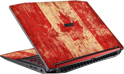 Vista 42 de LidStyles - Kit de vinilo de protección para Acer Nitro 5 AN515-51 (MTS negro)