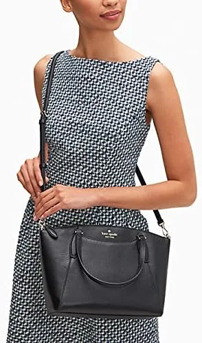 Vista 4 de Kate Spade New York Monica Bolso bandolera de cuero granulado