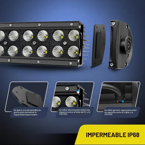 Vista 9 de Nilight - Barra de luz LED de 22 pulgadas, 120 W, combo de luces de conducción de 12 V, 5 pines, interruptor basculante de 16 AWG, kit de arnés