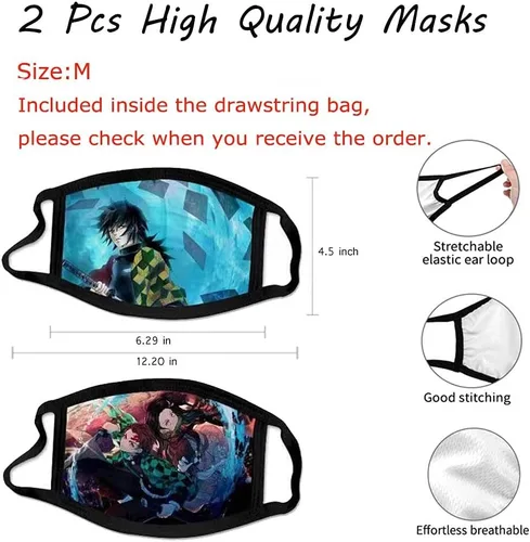 Vista 3 de Demon Slayer - Bolsa, Negro B, M