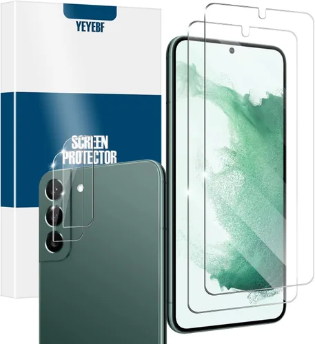 Vista 8 de Protector de pantalla de vidrio templado transparente para Galaxy S20 FE HD + protectores de lente de cámara, [2+2 unidades] [vidrio 3D]