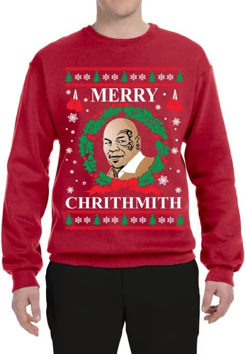 Vista 3 de Wild Bobby I Got Ho's in Different Area Codes Funny Santa Xmas Ugly Christmas Sweater Unisex Crewneck Graphic Sweatshirt