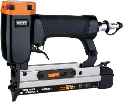 Vista 6 de Freeman P9PCK Kit completo de clavadora y grapadora neumática para enmarcar y acabar con bolsas y sujetadores (9 piezas)