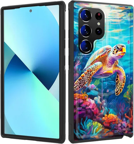 Vista 279 de Funda magnética para Galaxy A16 5G, [compatible con MagSafe] [protección contra caídas de grado militar] Funda resistente a prueba de golpes