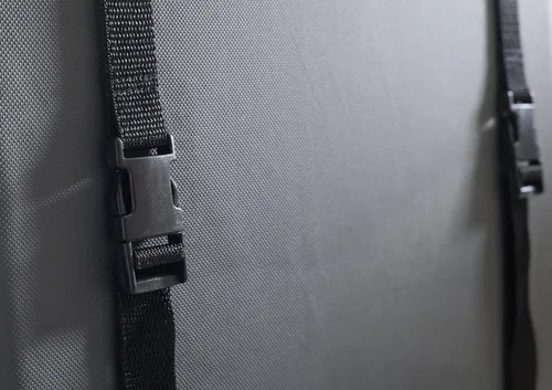 Vista 3 de Kolbs Cushion Supra Visco - Cojín de respaldo para silla de ruedas con soporte lumbar de espuma viscoelástica, 18 pulgadas
