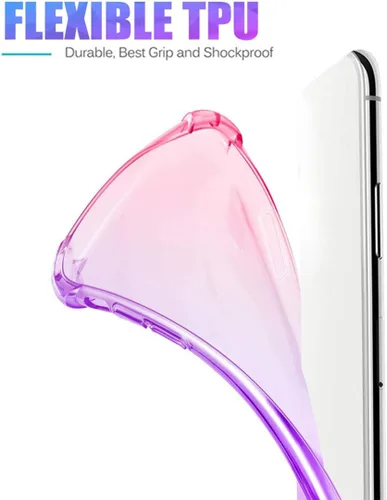 Vista 4 de Funda para Samsung Galaxy A10 - Lindas niñas mujeres gradiente delgado anti arañazos suave TPU teléfono cubierta a prueba de golpes funda protectora