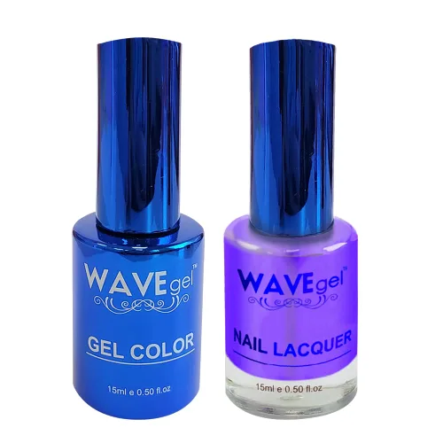 Vista 85 de WAVEGEL - Juego dúo de gel y esmalte de uñas a juego - Colección Royal - #001 ¡Blanco sobre blanco! I 0.5 onzas