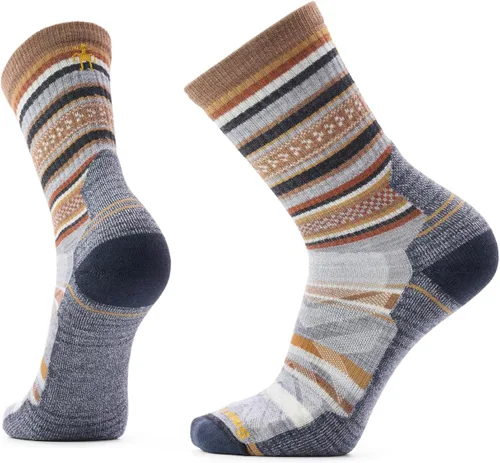 Vista 7 de Smartwool Calcetines de senderismo para hombre con amortiguación ligera Panorama Crew