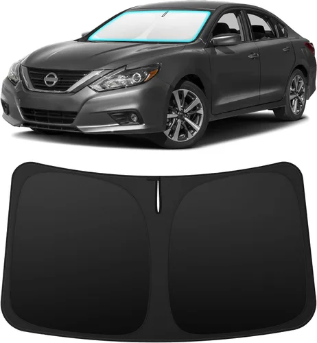 Vista 93 de INSAUTO Accesorios para parasol de parabrisas de ajuste personalizado para Acura RDX 2019-2026, parasol plegable para ventana delantera, reflector