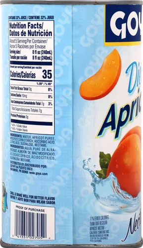 Vista 3 de Goya Foods Diet - Néctar de albaricoque, 42 onzas líquidas (paquete de 12)