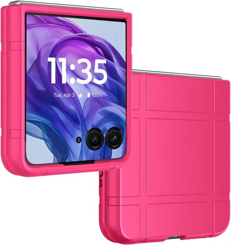 Vista 13 de Grid Series - Funda para Motorola RAZR Plus (2026/2025/2024), color negro
