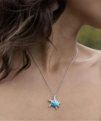 Vista 3 de Esposa sarcástica, si los sueños realmente se hacen realidad, entonces habré encontrado una manera de amarte cada una!, collar de tortuga de ópalo