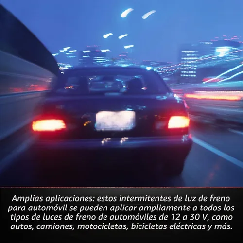 Vista 2 de Purishion 2 módulos controladores para flash de 24W para luz de freno LED de 12-30V