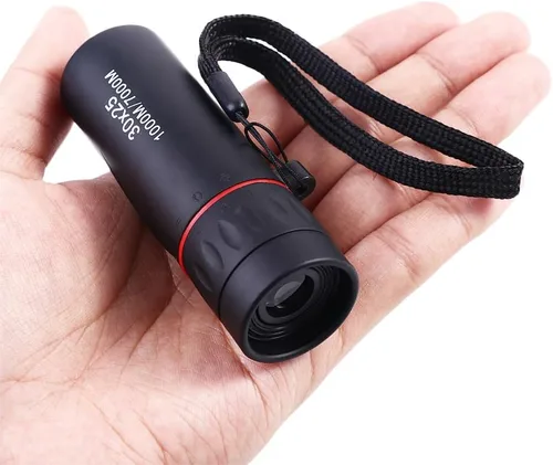 Vista 7 de Vctitil Mini bolsillo monocular alcance zoom telescopio práctico óptica alcance para acampar al aire libre senderismo viajes