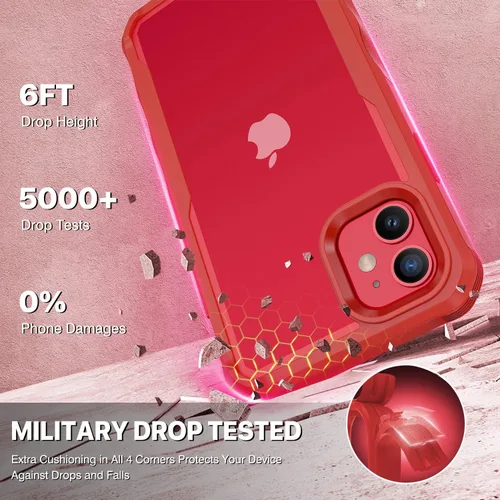 Vista 30 de CENHUFO Funda de privacidad para iPhone 11 Pro, funda de cuerpo completo con protector de pantalla de privacidad de vidrio templado 9H integrado
