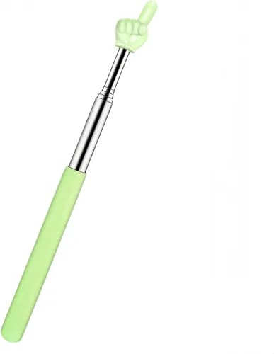 Vista 13 de Puntero retráctil para maestros de aula, puntero de mano extensible, palillo de lectura de mini dedo, forma de dedo para lectura de estudiantes