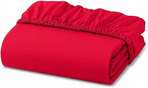 Vista 28 de Sábana bajera ajustable de lujo suave de 600 hilos, 100% algodón egipcio, sábana bajera ajustable individual con elástico alrededor, se adapta a