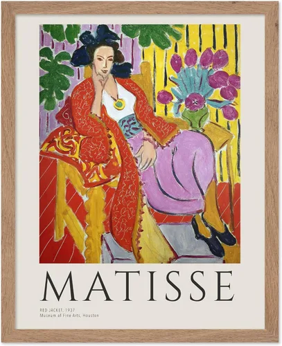 Vista 61 de Poster Master Póster Vintage de Henri Matisse – Impresión Retro de Fauvismo – Regalo para Artista, Inauguración de Casa – La Ventana, Maceta