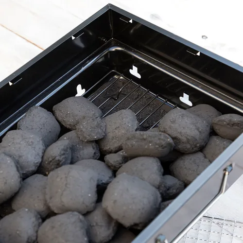 Vista 9 de Barbacoa Plegable Portátil para Carbón BearBQ InnovaGoods