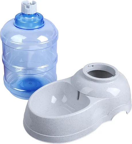 Vista 8 de Estación dispensadora de agua para mascotas – 3 galones/11L reabastecimiento de agua para mascotas para perros grandes, gatos, animales, fuente