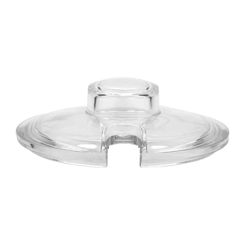 Vista 3 de G.E.T. CD-8-C-2-CL - Tarro de condimentos resistente a la rotura con tapa ranurada, transparente