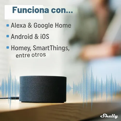 Vista 7 de Shelly Plus 1 UL Interruptor de relé inteligente WiFi con contactos secos Automatización del hogar Puerta de enlace Bluetooth Compatible