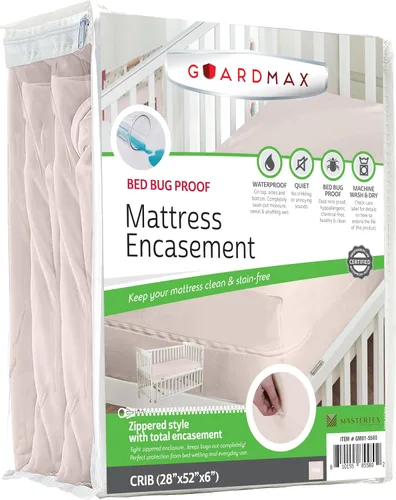 Vista 53 de Protector de colchón Guardmax con cremallera funda contra insectos para cama 100% impermeable suave, hipoalergénico y transpirable