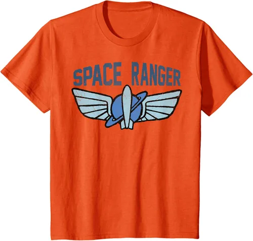 Vista 21 de Disney Pixar Toy Story 4 Buzz Lightyear Space Ranger Badge - Camiseta, Negro, S