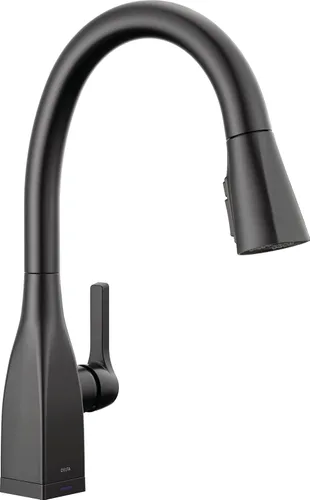 Vista 13 de Delta Faucet Mateo Touch - Grifo de cocina de níquel cepillado, grifos de cocina con rociador extraíble, grifo de fregadero de cocina, grifo táctil