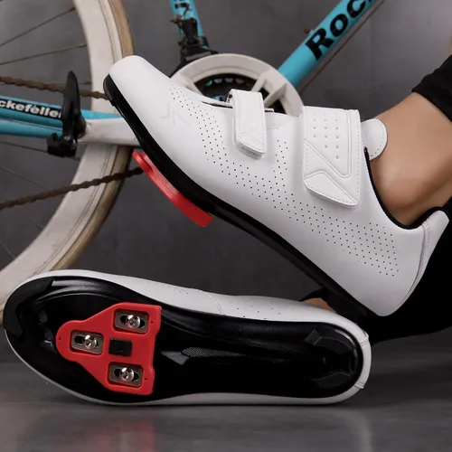 Vista 7 de ULTIANT Zapatos de ciclismo para hombre y mujer, compatibles con Peloton & Look DeltaSPD, zapatos de bicicleta Peloton, zapatos de bicicleta