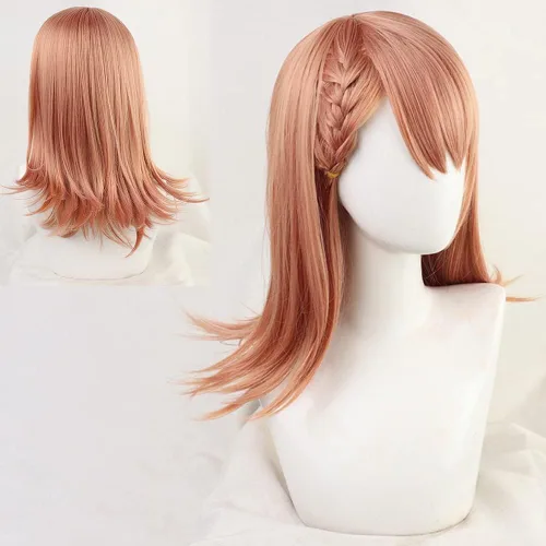 Vista 5 de Lmetsky Hanasato Minori - Disfraz de cosplay de Sekai Minori para cosplay, uniforme con peluca para mujer
