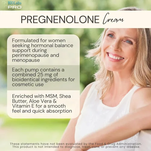Vista 7 de BIOLABS PRO Pregnenolone, pregnenolona bioidéntica natural