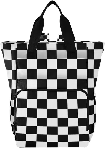 Vista 12 de Emelivor Bolsa de pañales con diseño de panal de abejas, con bolsillos aislados, bolsa organizadora de pañales para niños y niñas, unisex